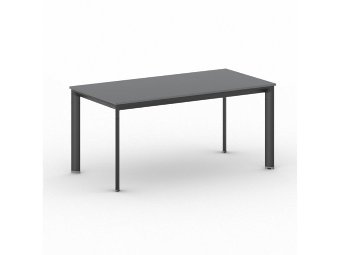 jednaci kancelarsky stul primo invitation 160x80 cm cerna podnoz grafit 106129