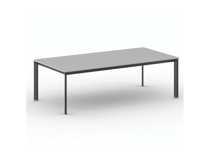 jednaci kancelarsky stul primo invitation 240x120 cm cerna podnoz seda 104084