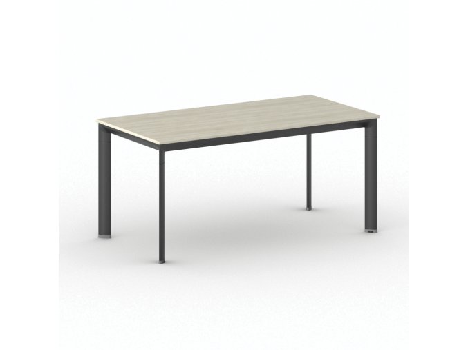 jednaci kancelarsky stul primo invitation 160x80 cm cerna podnoz dub prirodni 103797