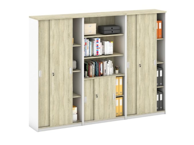 sestava skrini mirelli typ ix bila dub sonoma 20173