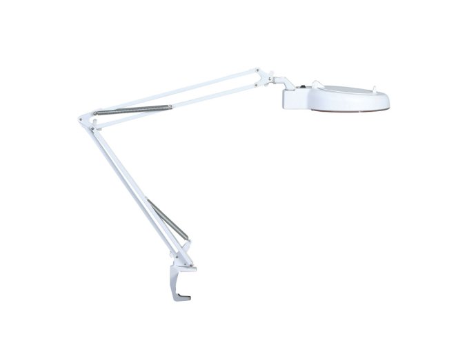 Stolní LED lampa se zvětšovací lupou