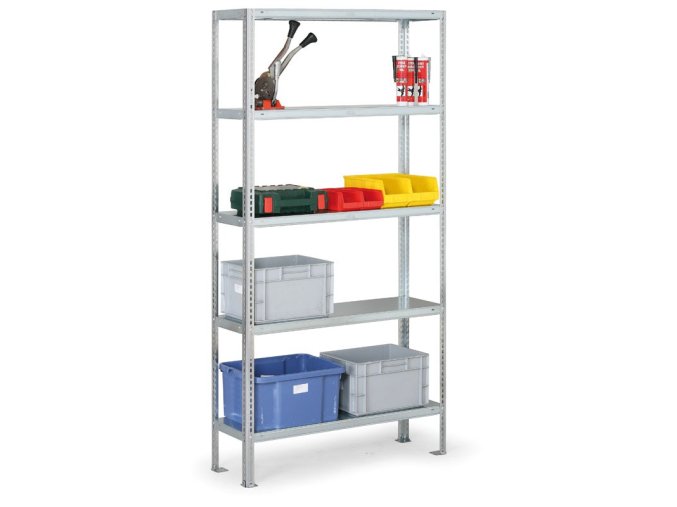 policovy regal fix 100 kg 3000 x 1000 x 400 mm zakladni regal 38461