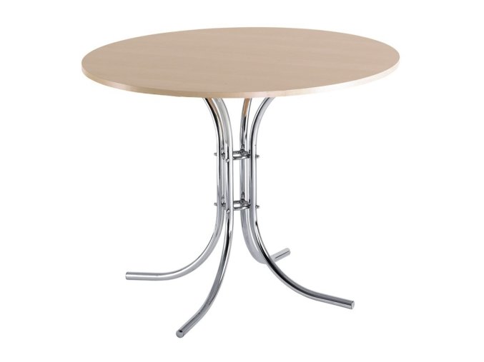 Kulatý jídelní stůl RAVENA, průměr 90 cm, buk