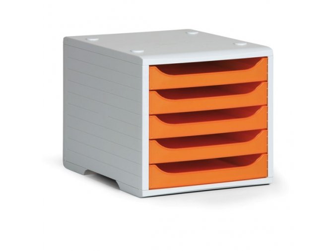 Třídící box, oranžová