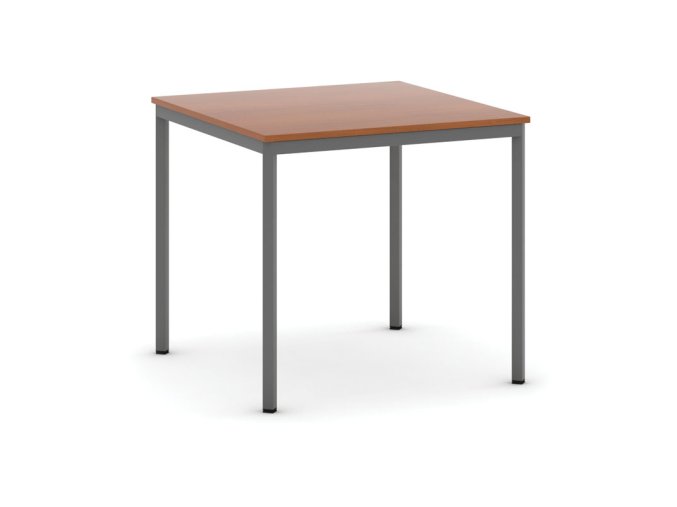 jidelni stul 80x80 cm tmave seda podnoz tresen 15469