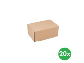 Standardizované krabice na tiskoviny A5, 220x150x100 mm, 20 ks