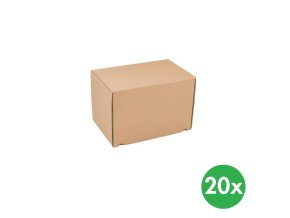 Standardizované krabice na tiskoviny A5, 220x150x150 mm, 20 ks
