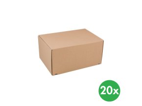 Standardizované krabice na tiskoviny A4, 305 x 215 x 150 mm, 20 ks