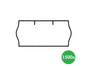 Etikety - 26 x 12 mm, 36 ks, bílá