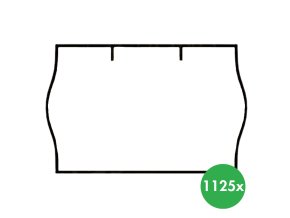 Etikety - 25 x 16 mm, 36 ks, bílá