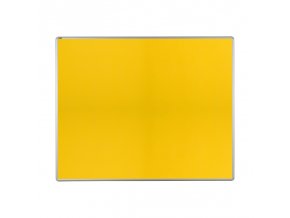 textilni nastenka ekotab v hlinikovem ramu 1500 x 1200 mm zluta 19638