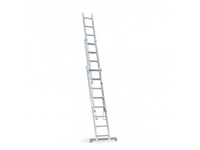 hlinikovy trojdilny zebrik alve eurostyl s upravou na schody 3x8 pricek delka 5 13 m 24872