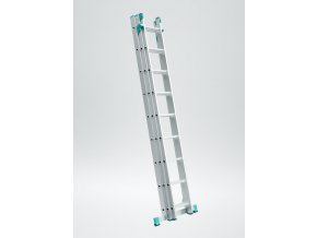 hlinikovy trojdilny zebrik alve eurostyl s upravou na schody 3x9 pricek delka 5 69 m 46933