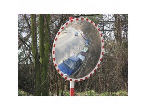 Dopravní vypouklé zrcadlo kruhové, venkovní, průměr 1200 mm