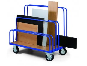Vozík na deskový materiál s oblouky