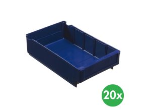 plastova regalova prepravka max 188 x 300 x 80 mm 20 ks 115308