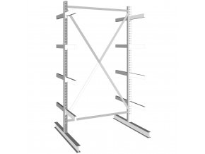 konzolovy regal oboustranny 355 kg 2500 x 1330 x 1440 mm zakladni 51886