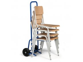 Rudl na přepravu konferenčních židlí
