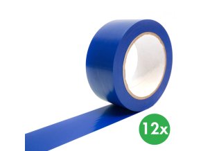 samolepici vyznacovaci paska 12 ks 33 m x 50 mm modra 116806