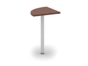 Spojovací stolek MIRELLI A+, 800 x 800 x 750 mm, ořech