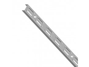 Stojina s dvouřadým děrováním pro ELEMENT SYSTEM, 500 mm, šedá