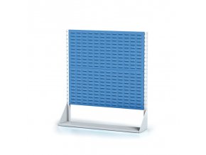 Perforované stojany s panely na boxy, 2 patra, základní pole