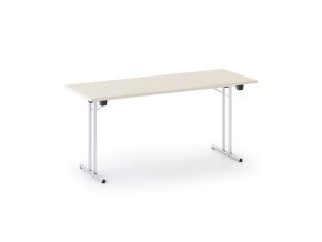 Skládací konferenční stůl FOLDING, 160x80 cm, bříza
