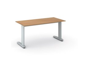 Kancelářský psací stůl PRIMO FLEXIBLE, 160x80 cm, buk
