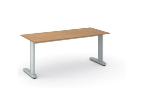 Kancelářský psací stůl PRIMO FLEXIBLE, 180x80 cm, buk