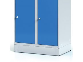 Přídavný sokl pro šatní skříňky, výška 120 mm, šířka 800 mm
