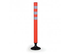 plastovy sloupek pruzny s reflexnimi pruhy 900 mm 8442
