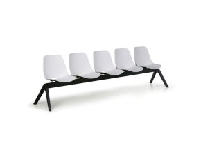plastova lavice do cekaren monoshell 5 sedak bila 104535