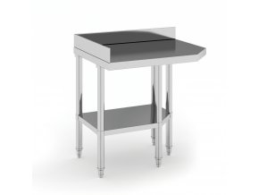 rohovy nerezovy pracovni stul 900 x 600 x 850 mm 93943