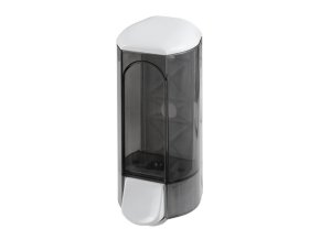 Dávkovač dezinfekce a tekutého mýdla 800 ml, kouřový, plast