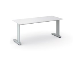 Kancelářský psací stůl PRIMO FLEXIBLE, 180x80 cm, bílá