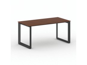 Kancelářský stůl PRIMO INSPIRE, 160x80 cm, černá podnož, třešeň
