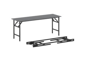 konferencni stul fast ready 170x50 cm cerna podnoz grafit 106263