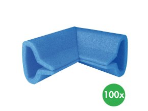 Rohový ochranný profil Omega 10, 100 ks