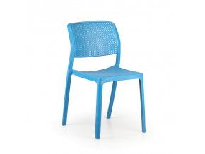 Plastová jídelní židle židle NELA, modrá