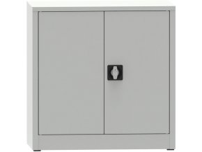 Dílenská policová skříň na nářadí KOVONA JUMBO, 1 police, svařovaná, 800 x 500 x 800 mm, šedá