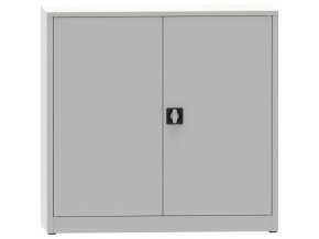 Dílenská policová skříň na nářadí KOVONA JUMBO, 2 police, svařovaná, 1150 x 1200 x 600 mm, šedá