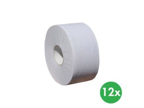 toaletni papir jednovrstvy prirodni role 220 m 12 ks 115616