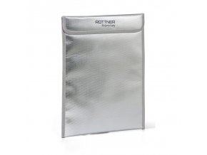 Ohnivzdorný vak FIRE BAG DIN A4 pro uložení dokumentů v trezoru, 340 x 250 x 20 mm