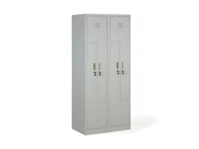 kovova satni skrinka s1 z 4 oddily 1920 x 800 x 500 mm demont cylindricky zamek sede dvere 134267