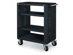 Antistatický dílenský ESD vozík 968 x 765 x 500 mm, 4 police