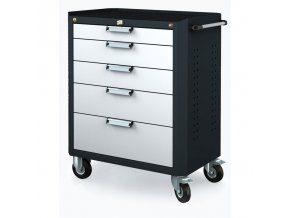 antistaticky dilensky esd vozik 968 x 765 x 500 mm 5 zasuvek 35201