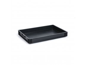 ESD Euro přepravka 600 x 400 x 75 mm