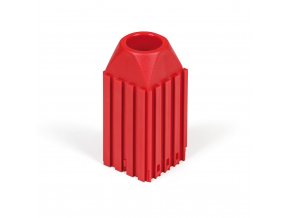 plastovy box pro nastroj s kuzelovou stopkou morse m3 modul 4x4 1 dutina cervena 53746