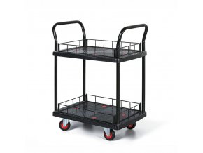 policovy vozik 2 police 150 kg 585x410 mm 35743