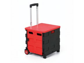 skladaci nakupni vozik 30l nosnost 30 kg 2 pevna kola 35964